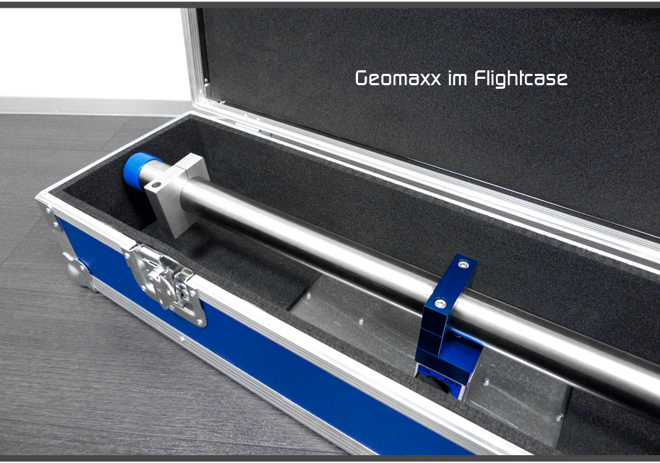 Geomaxx im Flightcase